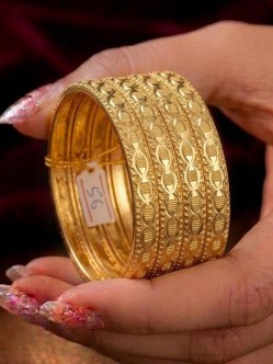 Gold Plated Bangles